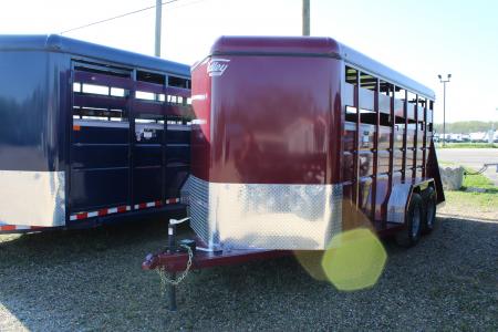 New 2026 Valley Trailers 16' STOCK ID 6190 Stock / Stock Combo Trailer