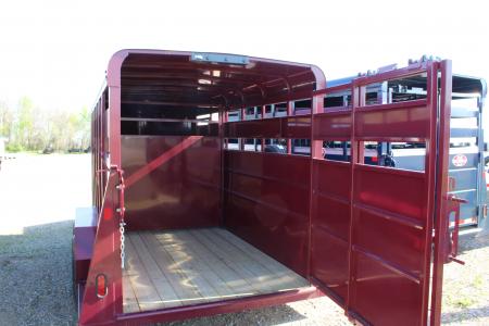 New 2026 Valley Trailers 16' STOCK ID 6190 Stock / Stock Combo Trailer