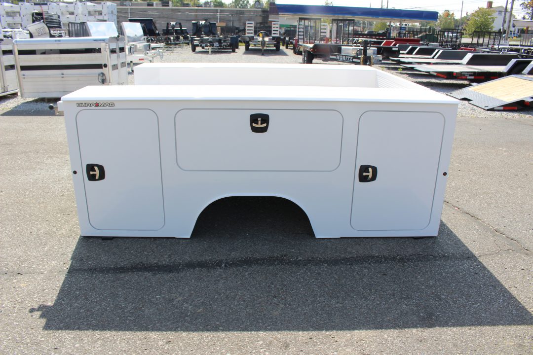 New 2025 DuraMag Aluminum Service Body - SRW - Fits 56" C/A - 2020+ GM