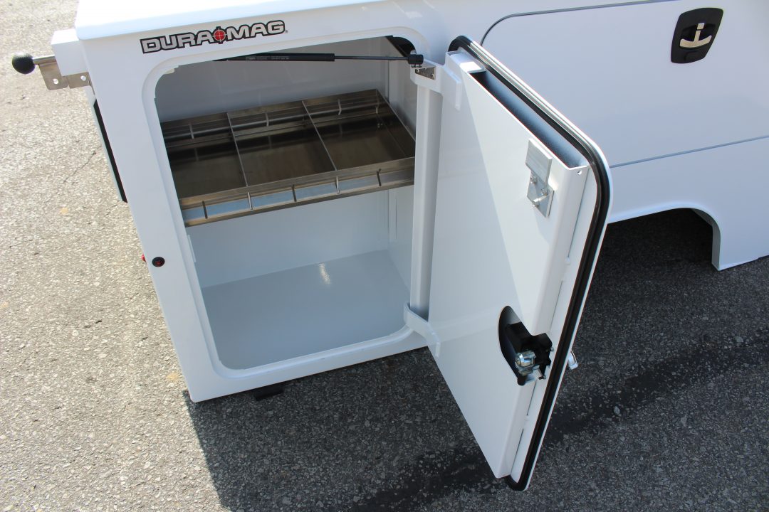 New 2025 DuraMag Aluminum Service Body - SRW - Fits 56" C/A - 2020+ GM