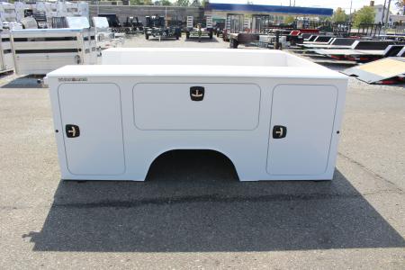 New 2025 DuraMag Aluminum Service Body - SRW - Fits 56" C/A - 2020+ GM