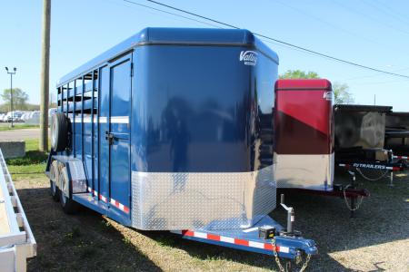 New 2026 Valley Trailers 3 HORSE STOCK ID 6231 Stock / Stock Combo Trailer