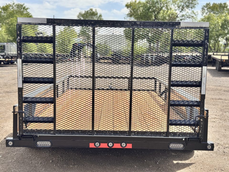 New 2026 Load Trail 7-14 Tandem Axle Ramp Gate Utility 7K GVWR