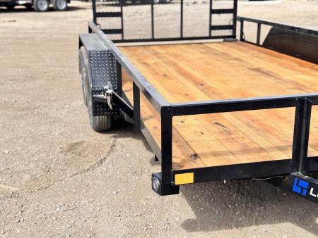 New 2026 Load Trail 7-14 Tandem Axle Ramp Gate Utility 7K GVWR