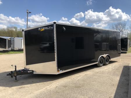 New 2026 Stealth Trailers 8.5X24 10K W/ 7' INTERIOR Cargo
