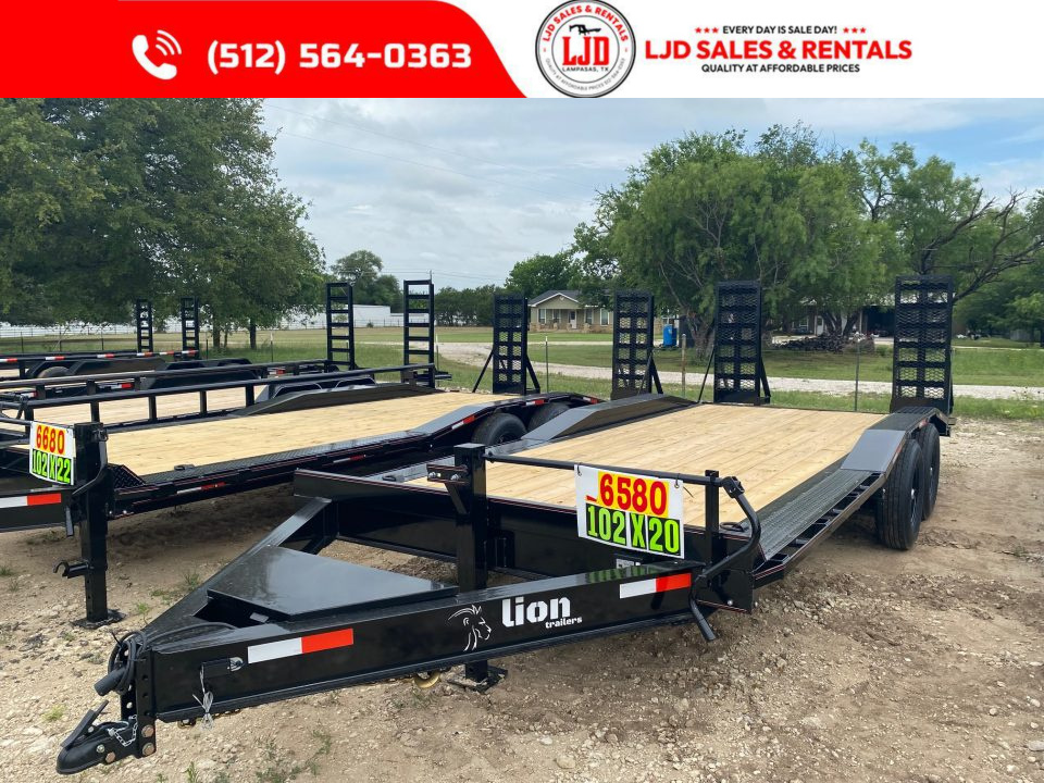 New 2026 Lion - 102" X 20 - 14K GVWR - Car Hauler