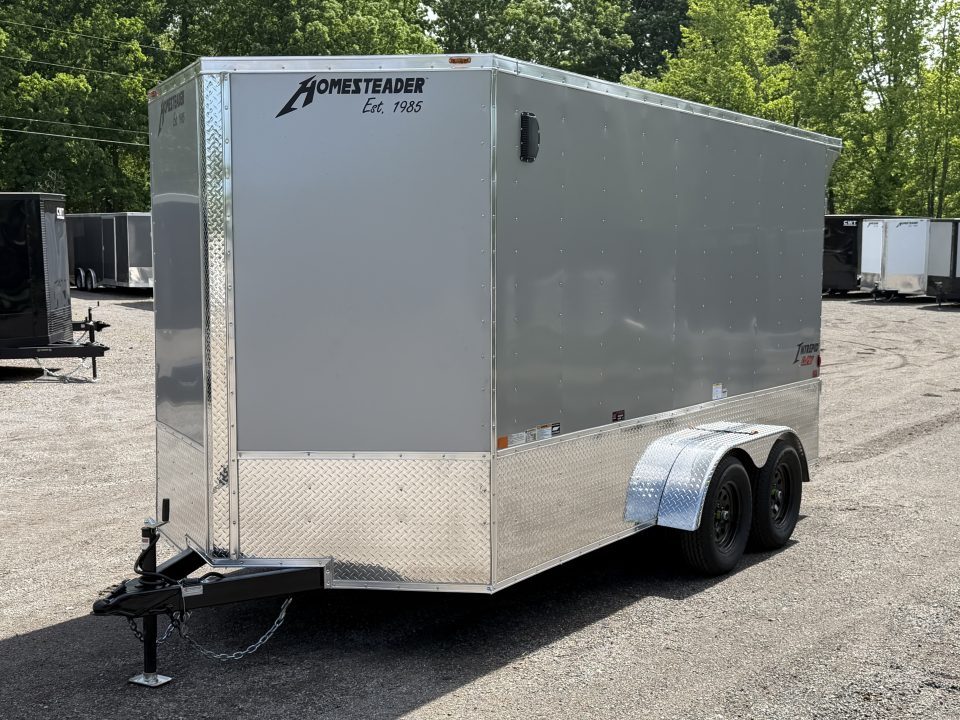 New 2026 Homesteader Trailer Intrepid 7' x 14' x 7' OHV Pkg Cargo / Enclosed Trailer