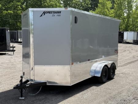 New 2026 Homesteader Trailer Intrepid 7' x 14' x 7' OHV Pkg Cargo / Enclosed Trailer