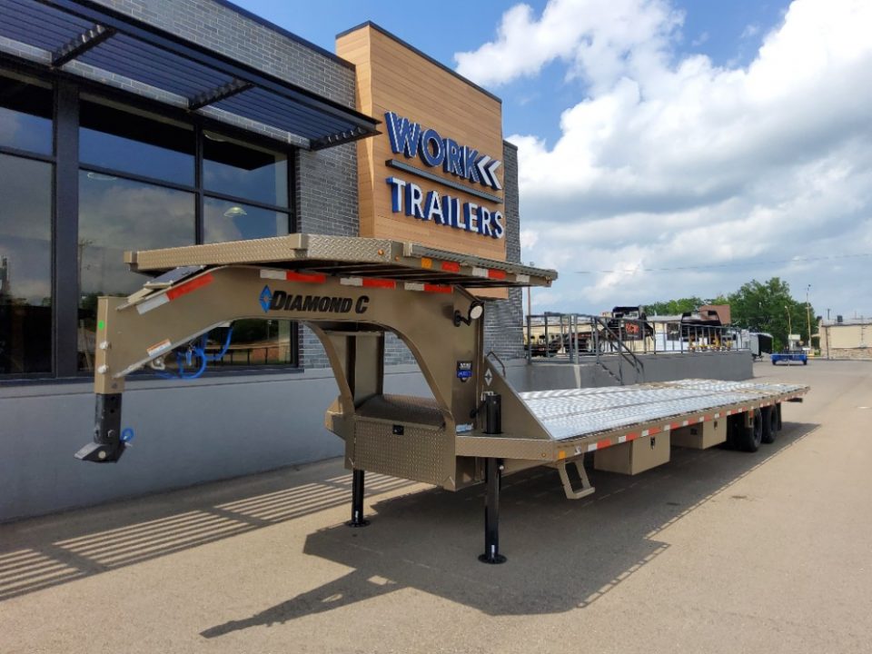 New 2026 Diamond C Trailers FMAX210HDT Flatbed Trailer
