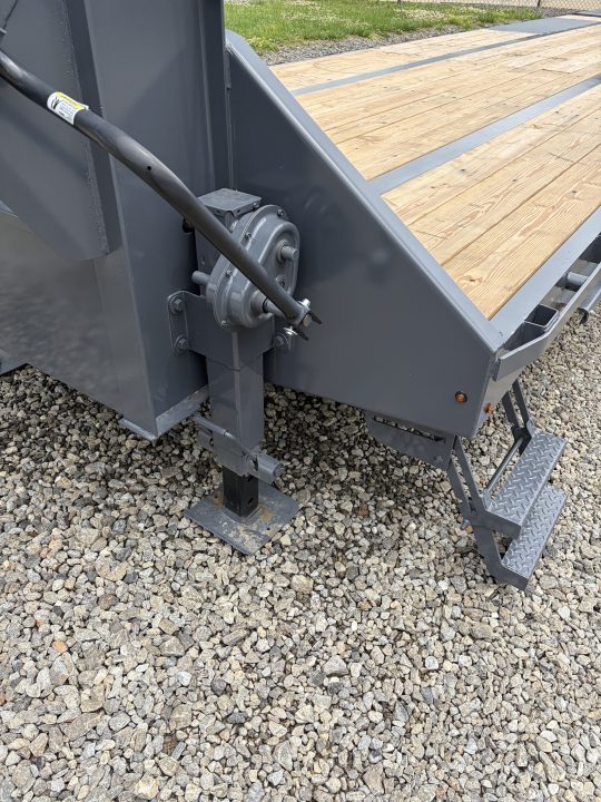New 2026 Triple Crown Heavy Duty 35' Gooseneck Equipment Trailer, 25K GVWR, Mega Ramps, Spare