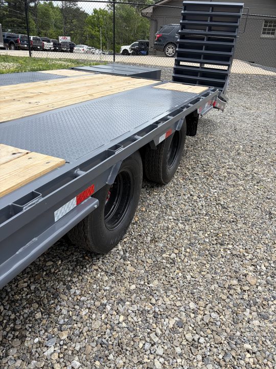 New 2026 Triple Crown Heavy Duty 35' Gooseneck Equipment Trailer, 25K GVWR, Mega Ramps, Spare