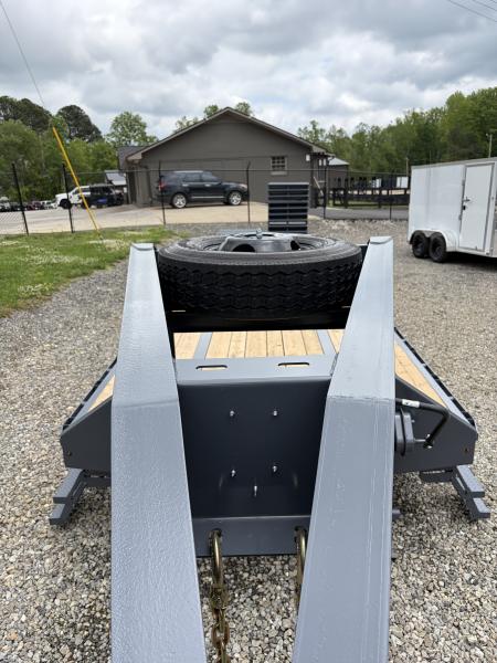 New 2026 Triple Crown Heavy Duty 35' Gooseneck Equipment Trailer, 25K GVWR, Mega Ramps, Spare