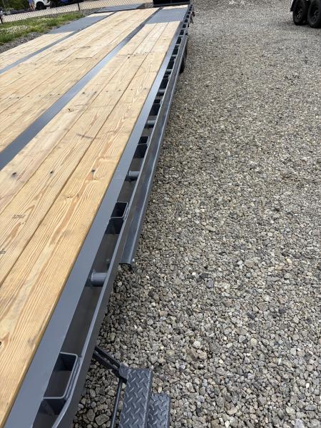 New 2026 Triple Crown Heavy Duty 35' Gooseneck Equipment Trailer, 25K GVWR, Mega Ramps, Spare