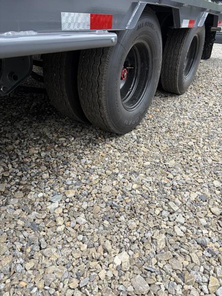 New 2026 Triple Crown Heavy Duty 35' Gooseneck Equipment Trailer, 25K GVWR, Mega Ramps, Spare
