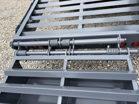 New 2026 Triple Crown Heavy Duty 35' Gooseneck Equipment Trailer, 25K GVWR, Mega Ramps, Spare