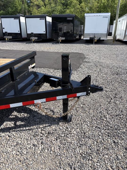 New 2026 Triple Crown 7x24 Heavy Duty Equipment Trailer, 5' Ramps, 16K GVWR