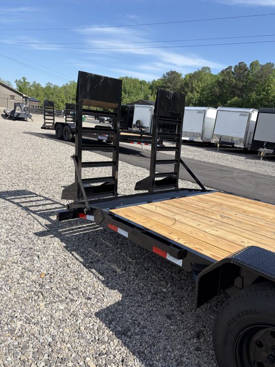 New 2026 Triple Crown 7x24 Heavy Duty Equipment Trailer, 5' Ramps, 16K GVWR
