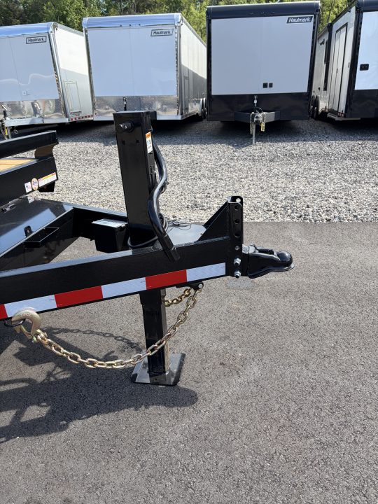 New 2026 Triple Crown 7x24 Heavy Duty Equipment Trailer, 5' Ramps, 14K GVWR