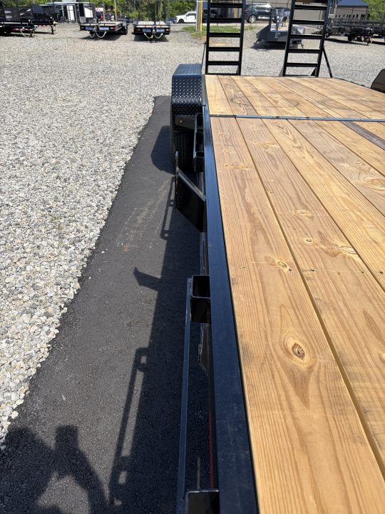 New 2026 Triple Crown 7x24 Heavy Duty Equipment Trailer, 5' Ramps, 14K GVWR