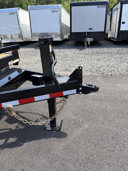 New 2026 Triple Crown 7x24 Heavy Duty Equipment Trailer, 5' Ramps, 14K GVWR