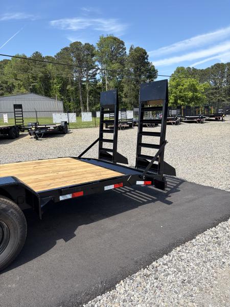 New 2026 Triple Crown 7x24 Heavy Duty Equipment Trailer, 5' Ramps, 14K GVWR