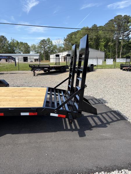 New 2026 Triple Crown 7x24 Heavy Duty Equipment Trailer, 5' Ramps, 14K GVWR
