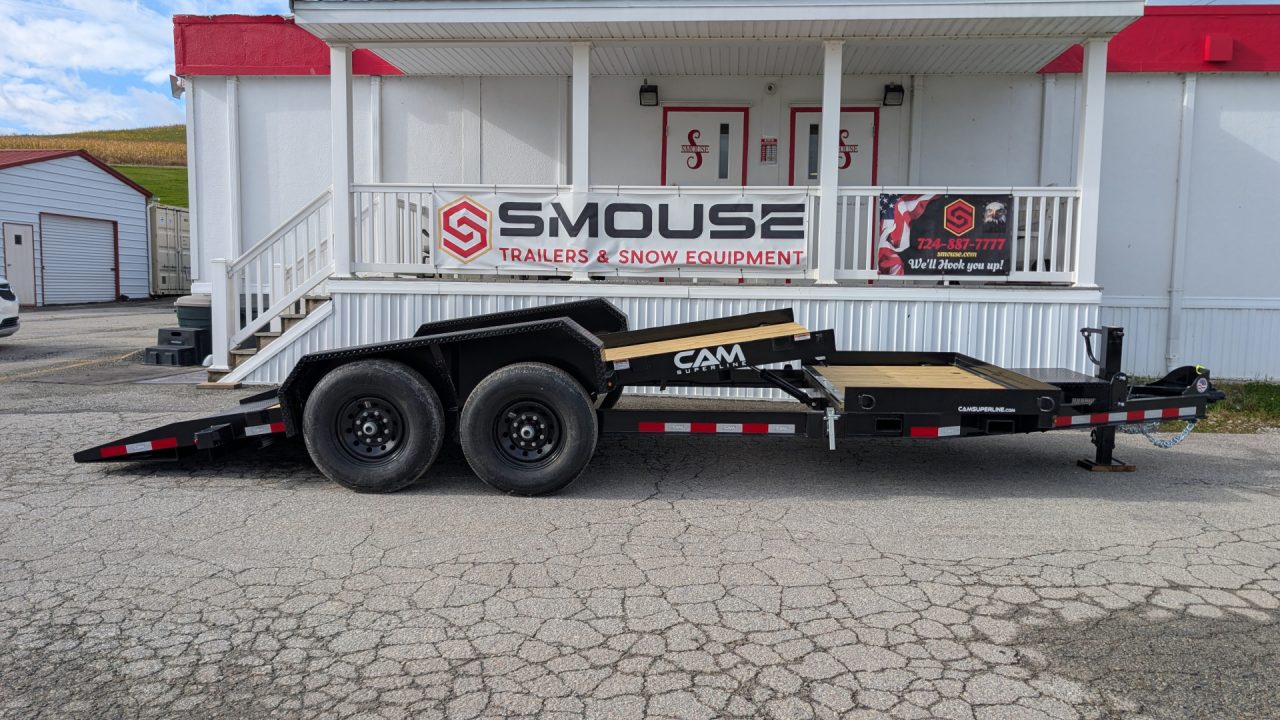New 2026 CAM Superline 19' (4+15) Lo Pro Split Tilt Trailer