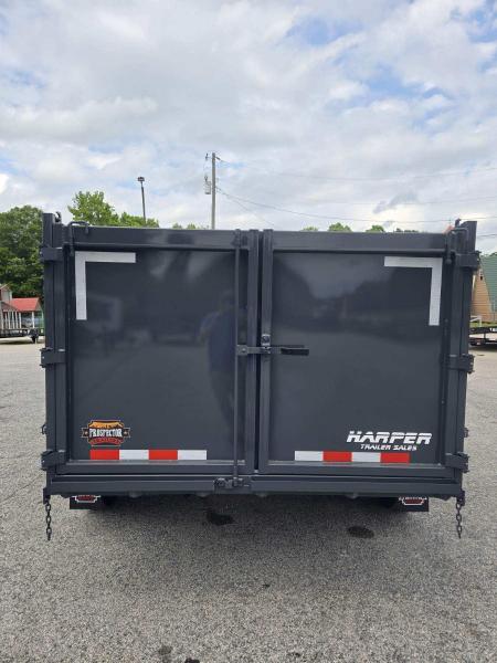New 2026 PROSPECTOR 7X14 14K TELESCOPING DUMP TRAILER WITH 4' WALLS AND SPARE TIRE