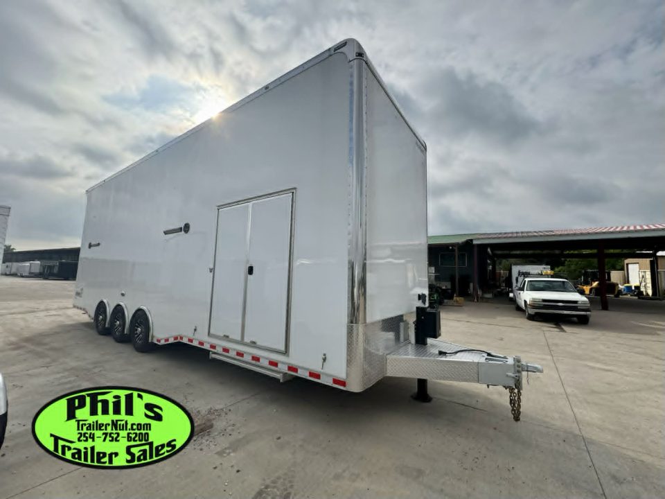 New 2026 Haulmark NEW 85X32 ALUMINUM STACKER ENCLOSED RACE TRAILER Car / Racing Trailer