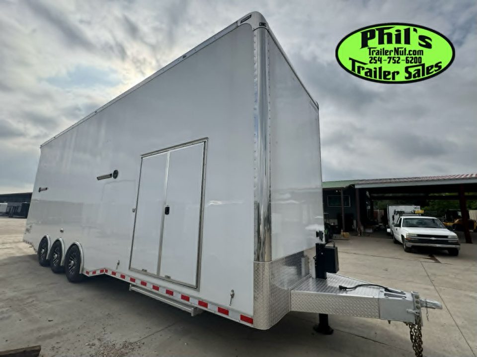 New 2026 Haulmark NEW 85X32 ALUMINUM STACKER ENCLOSED RACE TRAILER Car / Racing Trailer