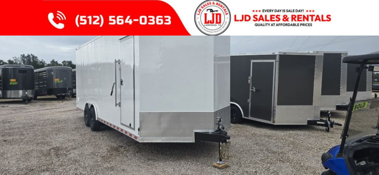 New 2026 Stallion - 8' X 24' X 7'8" Cargo / Enclosed Trailer