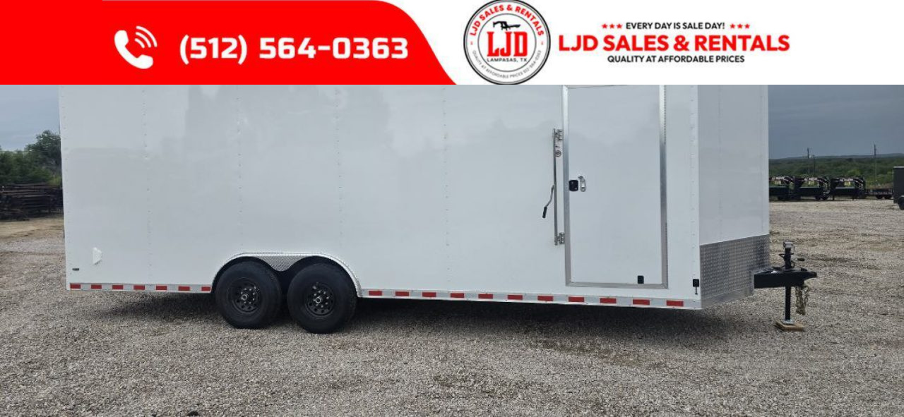 New 2026 Stallion - 8' X 24' X 7'8" Cargo / Enclosed Trailer