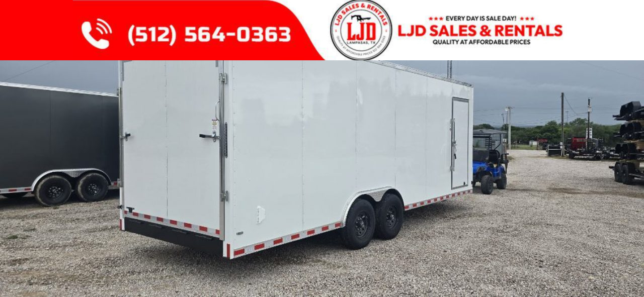 New 2026 Stallion - 8' X 24' X 7'8" Cargo / Enclosed Trailer