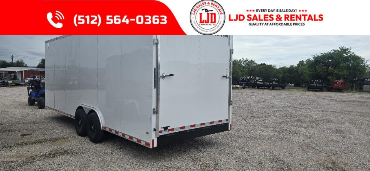New 2026 Stallion - 8' X 24' X 7'8" Cargo / Enclosed Trailer