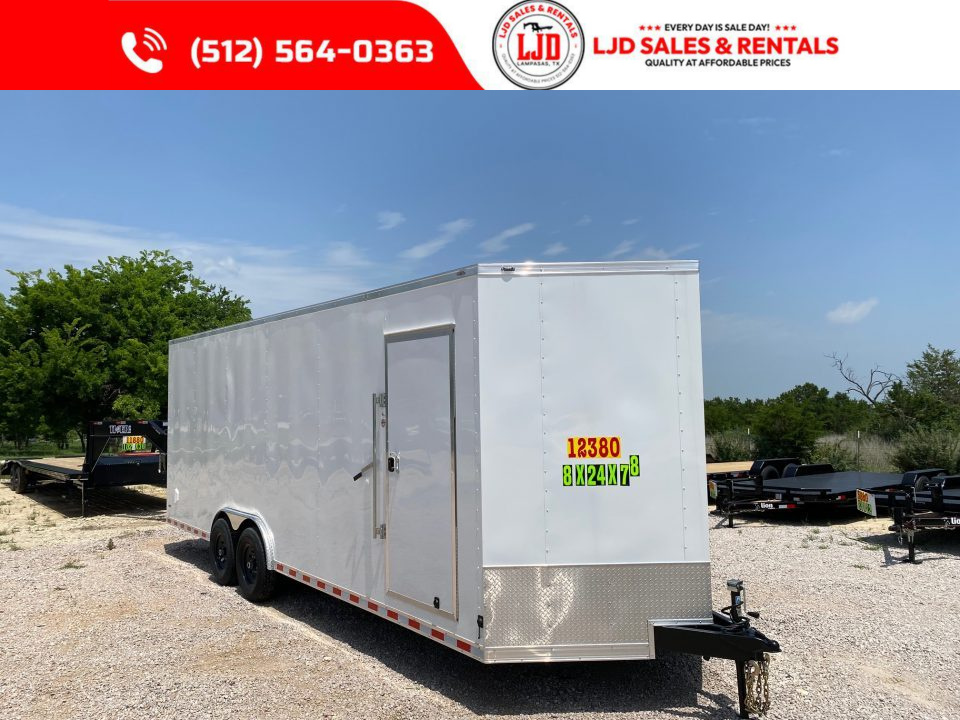 New 2026 Stallion - 8' X 24' X 7'8  Cargo / Enclosed Trailer
