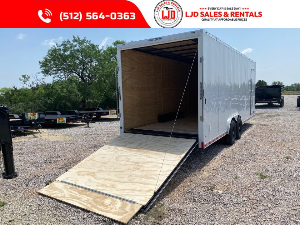 New 2026 Stallion - 8' X 24' X 7'8" Cargo / Enclosed Trailer