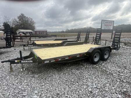 New 2026 Triple R 82X18 EQUIPMENT TRAILER WITH STAND UP RAMPS