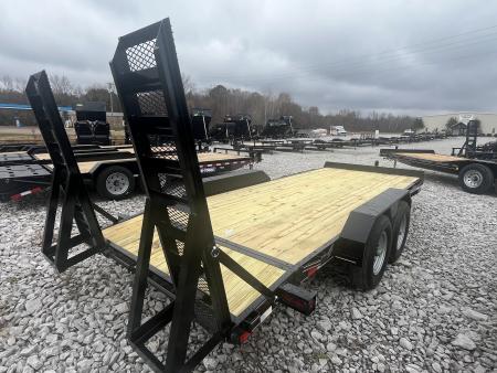 New 2026 Triple R 82X18 EQUIPMENT TRAILER WITH STAND UP RAMPS
