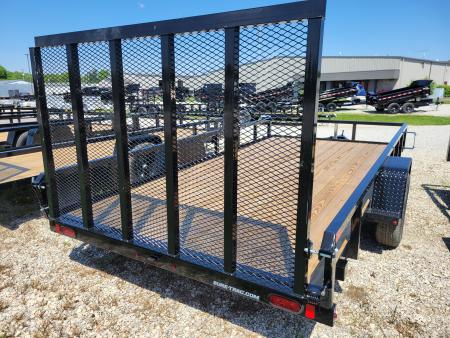 New 2026 Sure-Trac 7x14 Tube Top 3k Idler Utility Trailer