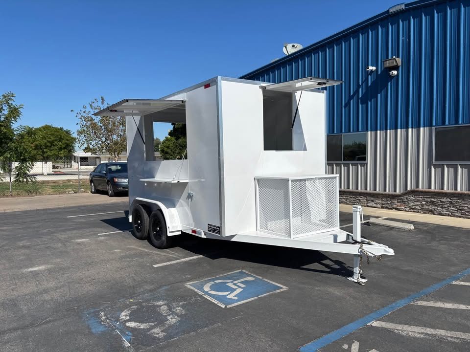 New 2026 TRU 7'x12'x7' CONCESSION TRAILER