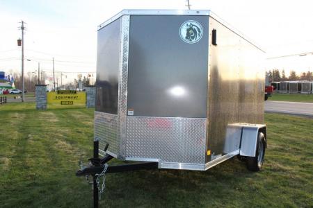 New 2026 Darkhorse Cargo 6' x 10' Enclosed Trailer - Rear Ramp Door - 6' Interior Height - 2990# GVW