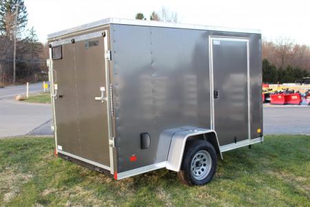 New 2026 Darkhorse Cargo 6' x 10' Enclosed Trailer - Rear Ramp Door - 6' Interior Height - 2990# GVW
