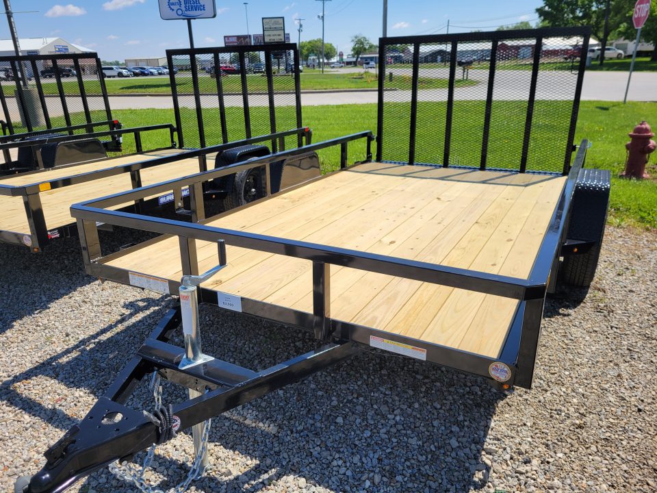 New 2026 Sure-Trac 7x12 Tube Top 3K Utility Trailer