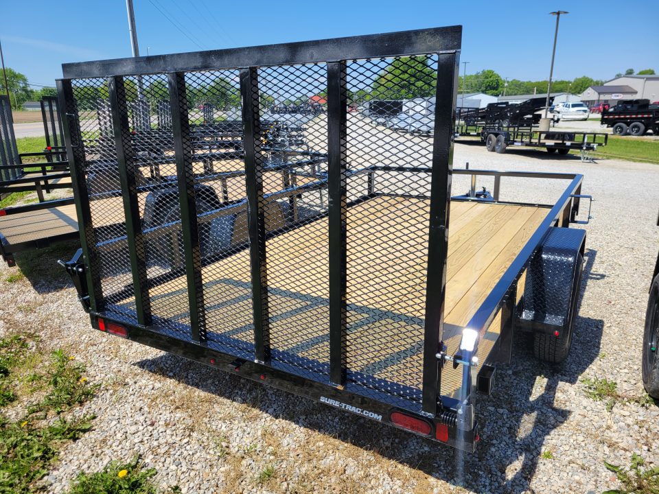 New 2026 Sure-Trac 7x12 Tube Top 3K Utility Trailer