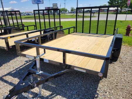 New 2026 Sure-Trac 7x12 Tube Top 3K Utility Trailer
