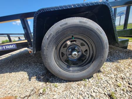 New 2026 Sure-Trac 7x12 Tube Top 3K Utility Trailer