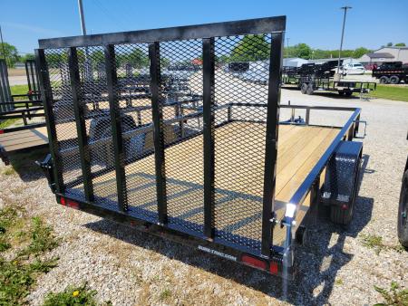 New 2026 Sure-Trac 7x12 Tube Top 3K Utility Trailer