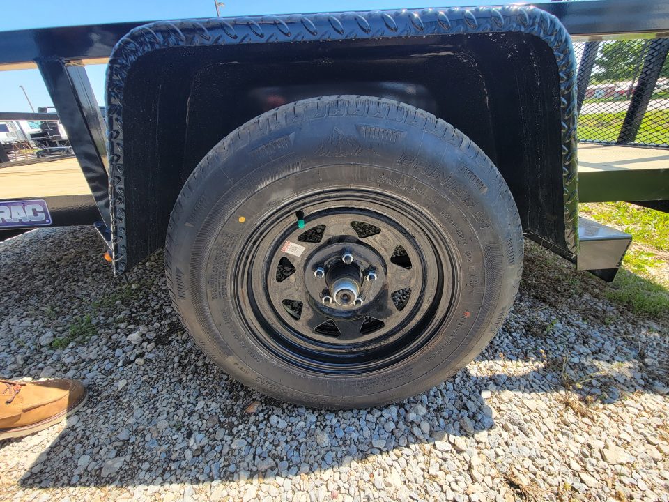 New 2026 Sure-Trac 6x12 Tube Top 3k Idler Utility Trailer