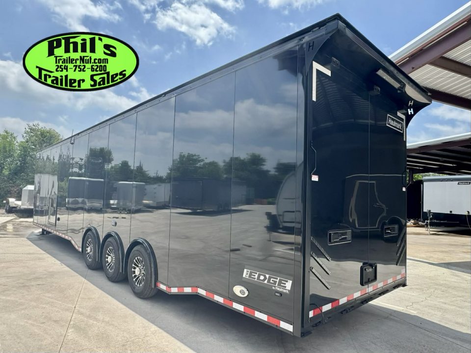 New 2026 Haulmark 8.5X44 GOOSENECK BATHROOM PACKAGE 2 ELECTRIC AWNINGS & AIRLINES! Car / Racing Trailer