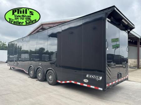 New 2026 Haulmark 8.5X44 GOOSENECK BATHROOM PACKAGE 2 ELECTRIC AWNINGS & AIRLINES! Car / Racing Trailer